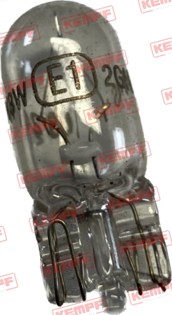 28513 Kempf Glühlampe  24V, 3W, f. Anzeigenleuchten + Schalter
